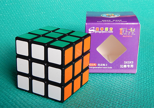 Produkt: Rubikova kostka 3x3x3 Sheng Shou Aurora černá