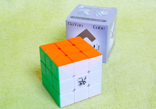 Produkt: Rubikova kostka 3x3x3 Dayan IV Lunhui 6 COLORS černá