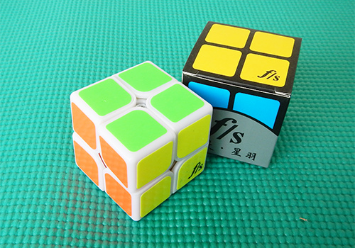 Produkt: Rubikova kostka 2x2x2 Fangshi Xingyu 50mm bílá