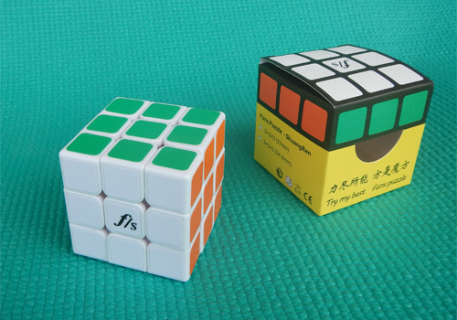 Produkt: Rubikova kostka 3x3x3 Fangshi Shuangren bílá