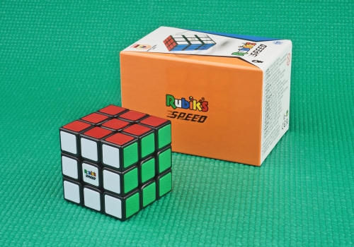 Kostka 3x3x3 Rubik Speedcube Spin Master tiled černá