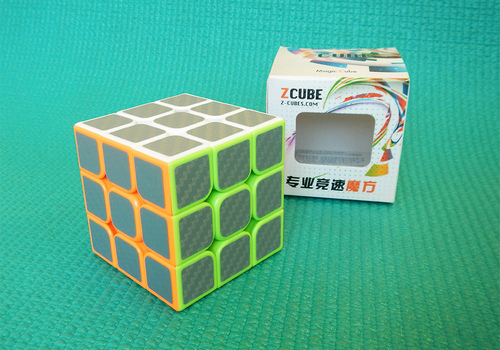 Produkt: Kostka 3x3x3 Z-Cube Carbon stříbrná