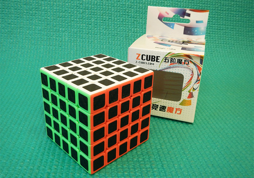 Produkt: Kostka 5x5x5 Z-Cube Carbon (červená strana)
