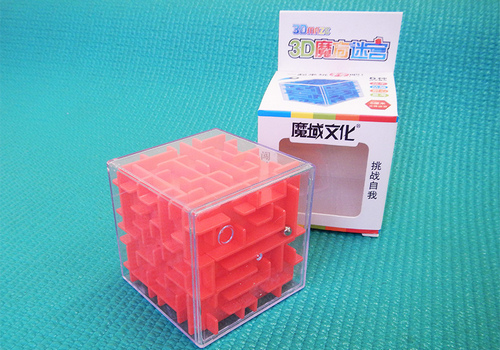 Produkt: MoYu 3D Maze Cube 60mm červená