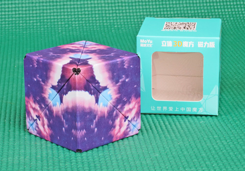 MoYu Folding Cube Magnetic fialová