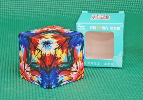 MoYu Folding Cube Magnetic tahy štětcem