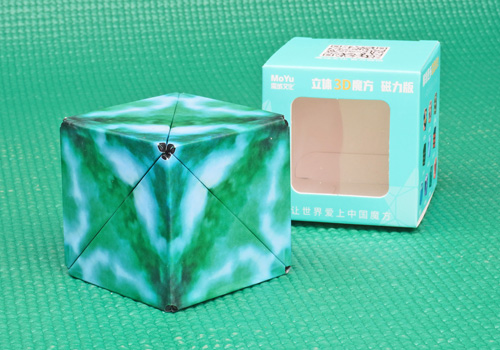 MoYu Folding Cube Magnetic zelená