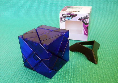 Produkt: Kostka 3x3x3 Ninja Ghost Cube transparentní fialová