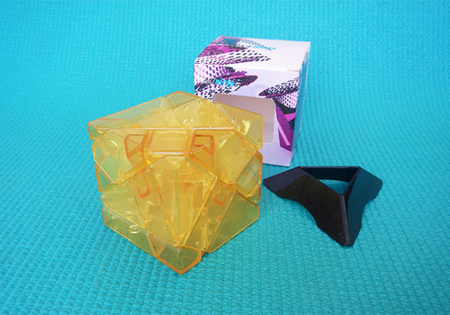 Produkt: Kostka 3x3x3 Ninja Ghost Cube transparentní žlutá