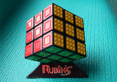 Produkt: Rubikova kostka 3x3x3 pro nevidomé