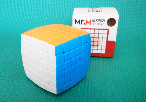 Produkt: Kostka 6x6x6 ShengShou Mr. M Magnetic 6 COLORS