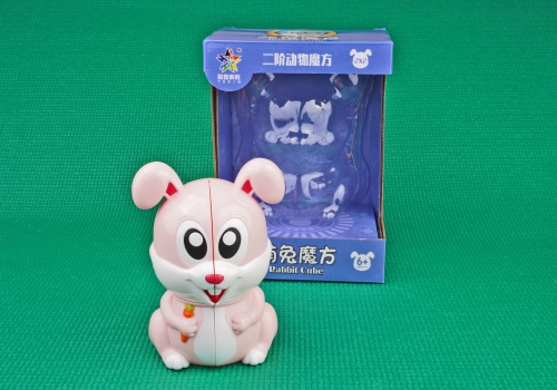 YuXin Rabbit Cube 10cm růžový