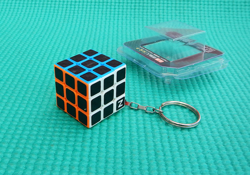 Produkt: Kostka 3x3x3 Z-Cube klíčenka Carbon 30mm