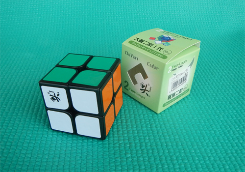 Produkt: Rubikova kostka 2x2x2 Dayan černá 50mm