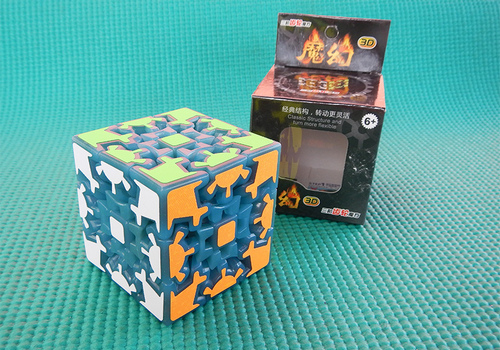Produkt: HelloCube Gear Cube luminiscenční modrá