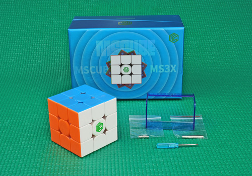 Kostka 3x3x3 Diansheng MS3X Magnetic 6 COLORS bílá