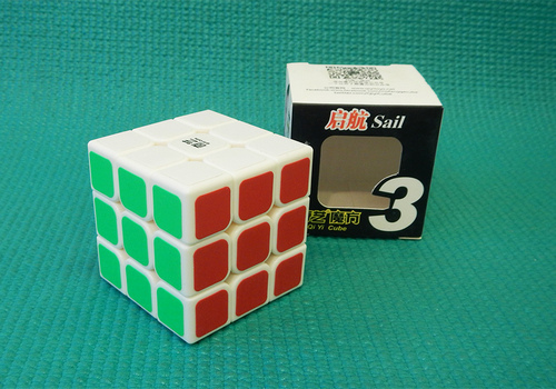 Produkt: Kostka 3x3x3 QiYi Qihang (Sail) bílá