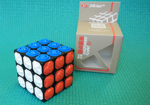 Produkt: Kostka 3x3x3 YJ Blind Cube pro nevidomé