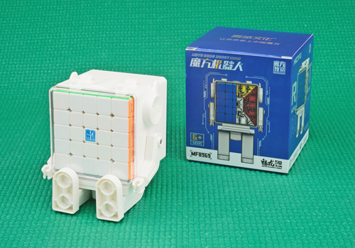 Kostka 5x5x5 MoYu Meilong Magnetic 6 COLORS + krabička na kostku Robot