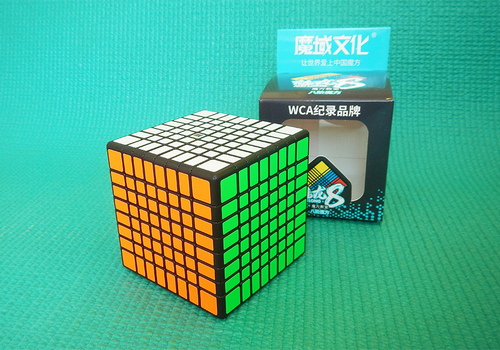 Produkt: Kostka 8x8x8 MoYu MoFangJiaoShi MF8 Meilong černá