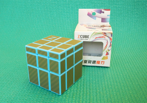 Produkt: Mirror Z-Cube Carbon modro-zlatý