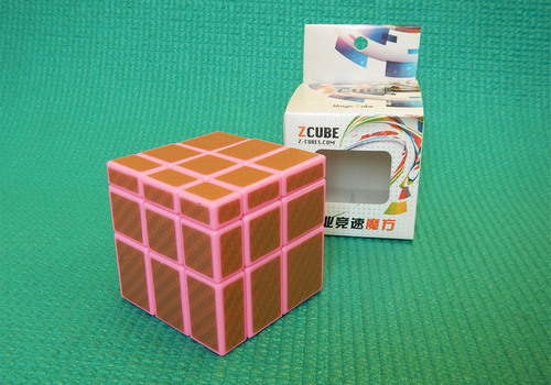 Produkt: Mirror Z-Cube Carbon růžovo-zlatý