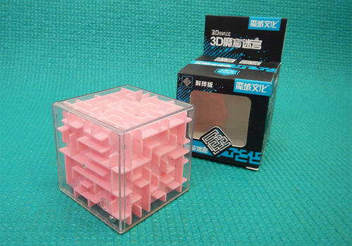 Produkt: MoYu 3D Maze Cube 60mm růžová
