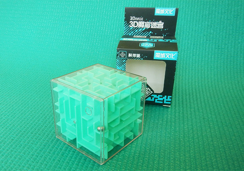 Produkt: MoYu 3D Maze Cube 60mm zelená