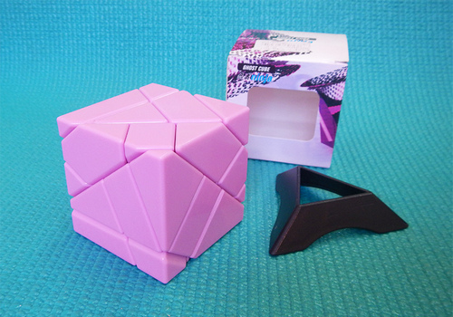 Produkt: Kostka 3x3x3 Ninja Ghost Cube růžová beználepková