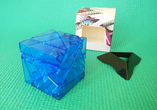 Produkt: Kostka 3x3x3 Ninja Ghost Cube transparentní modrá
