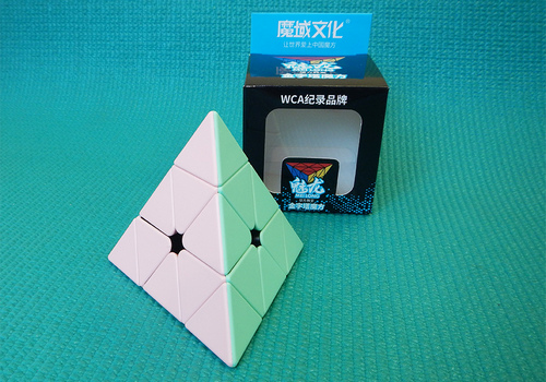 Produkt: Pyraminx MoYu MoFangJiaoShi Meilong 4 COLORS pastelová