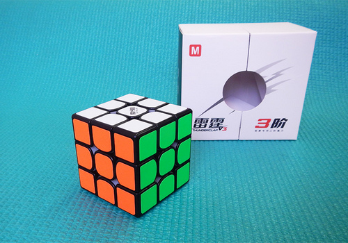 Produkt: Kostka 3x3x3 QiYi ThunderClap V3 Magnetic černá