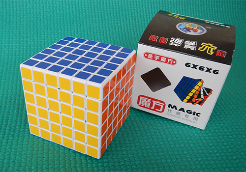 Produkt: Rubikova kostka 6x6x6 Sheng Shou bílá
