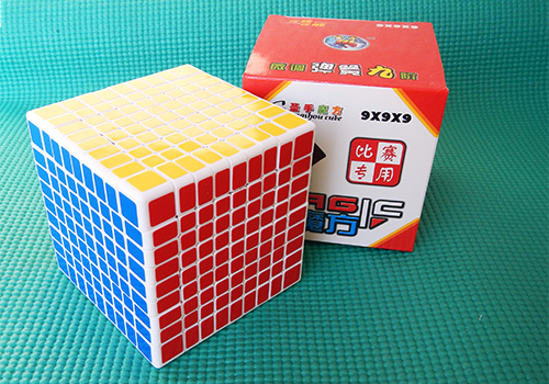 Produkt: Rubikova kostka 9x9x9 Sheng Shou bílá