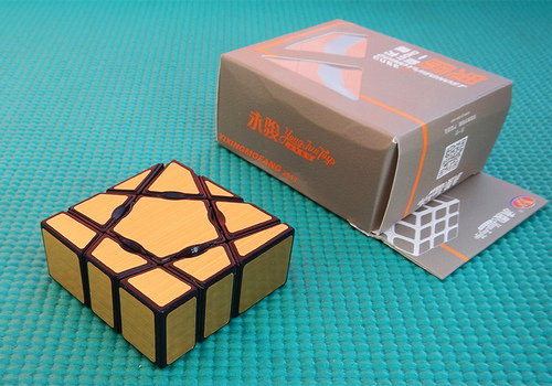 Produkt: Kostka 1x3x3 Ghost Cube zlatá