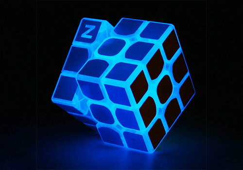 Produkt: Kostka 3x3x3 Z-Cube luminiscenční modrá