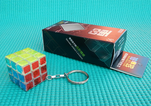 Produkt: Kostka 3x3x3 Z-Cube klíčenka transparentní 30mm