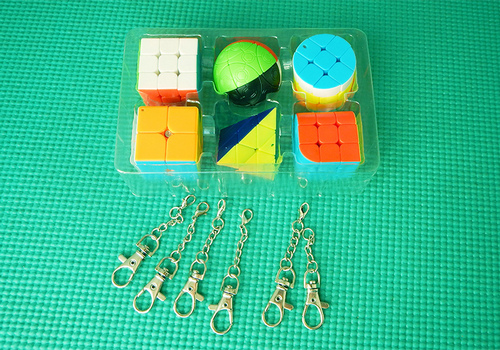 Produkt: Z-Cube - dárkový set klíčenek