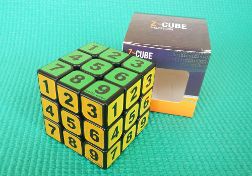 Produkt: Kostka 3x3x3 Z-Cube Sudoku černá